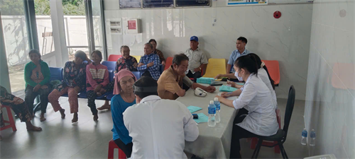 Trung tâm Y tế khu vực Bắc Bình tổ chức khám sức khoẻ định kỳ 
cho người cao tuổi đợt I năm 2025
